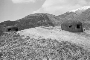 Ligne Maginot - COL DE BROUIS (CDB) - E01 - (Ouvrage d'infanterie) - Les dessus du bloc 2