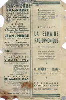 Ligne Maginot - COL DE BROUIS (CDB) - E01 - (Ouvrage d'infanterie) - Coupure de journal ornant le dos d'une porte de l'ouvrage