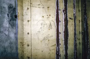 Ligne Maginot - COL DE BROUIS (CDB) - E01 - (Ouvrage d'infanterie) - Graffitis mural