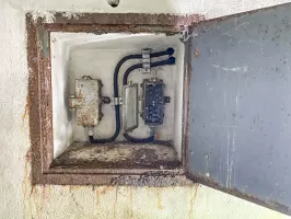 Ligne Maginot - COL SAINT JEAN - (Chambre de coupure) - Les boîtiers de raccordement pour lignes  de campagne 