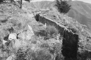 Ligne Maginot - CROIX DE COUGOULE 1 - (Blockhaus pour arme infanterie) - La tranchée menant au blockhaus