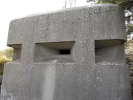 Ligne Maginot - CROIX DE COUGOULE (CC) - (Ouvrage d'infanterie) - L'observatoire rajouté