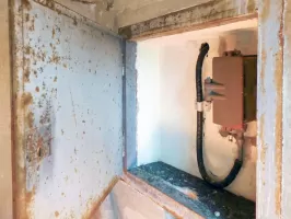 Ligne Maginot - CROS D'AMAN - (Chambre de coupure) - Boitier extérieur de raccordement pour lignes de campagne