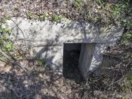 Ligne Maginot - CUNI - (Blockhaus pour arme infanterie) - L'entrée