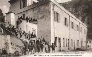 Ligne Maginot - GIANDOLA - (Casernement) - Carte postale
