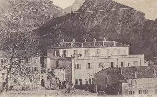 Ligne Maginot - GIANDOLA - (Casernement) - Carte postale