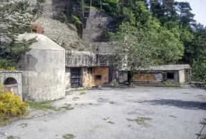 Ligne Maginot - MONTE GROSSO (MG) - E02 - (Ouvrage d'artillerie) - Entrée mixte de l'ouvrage