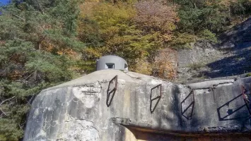 Ligne Maginot - MONTE GROSSO (MG) - E02 - (Ouvrage d'artillerie) - La cloche GFM du bloc 1