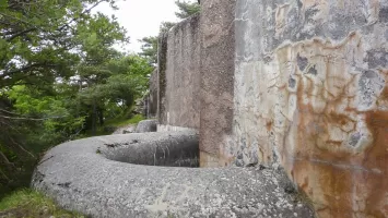 Ligne Maginot - MONTE GROSSO (MG) - E02 - (Ouvrage d'artillerie) - Le bloc 3