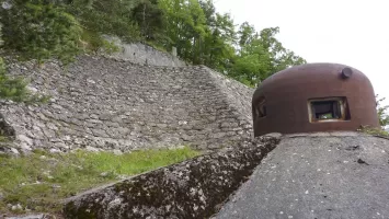 Ligne Maginot - MONTE GROSSO (MG) - E02 - (Ouvrage d'artillerie) - Le bloc 3