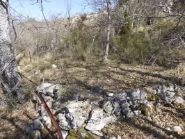 Ligne Maginot - AVELLAN NORD 5 - (Casernement) - Soubassement de baraquement