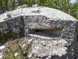 Ligne Maginot - BAISSE DU LOUP - (Blockhaus pour arme infanterie) - Créneau est