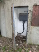 Ligne Maginot - COL DE GUERRE - LSGD - (Chambre de coupure) - Porte de droite