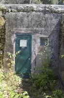 Ligne Maginot - COL DE SAINTE AGNES - (Chambre de coupure) - La chambre de coupure a été transformée en toilettes