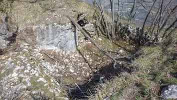 Ligne Maginot - COL de SEGRA (Quartier Castillon - 1/76°BAF) (PC de Sous-Quartier) - 