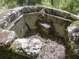 Ligne Maginot - COL DE SEGRA CENTRE - (Cuve pour arme d'infanterie) - 