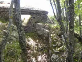 Ligne Maginot - COL DE SEGRA NORD - (Blockhaus pour arme infanterie) - Tranchée d'accès