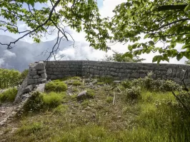 Ligne Maginot - CROIX DE FOISSA - (Observatoire d'artillerie) - Accès de l'observatoire par les terrasses de tir (Séré de Rivières)