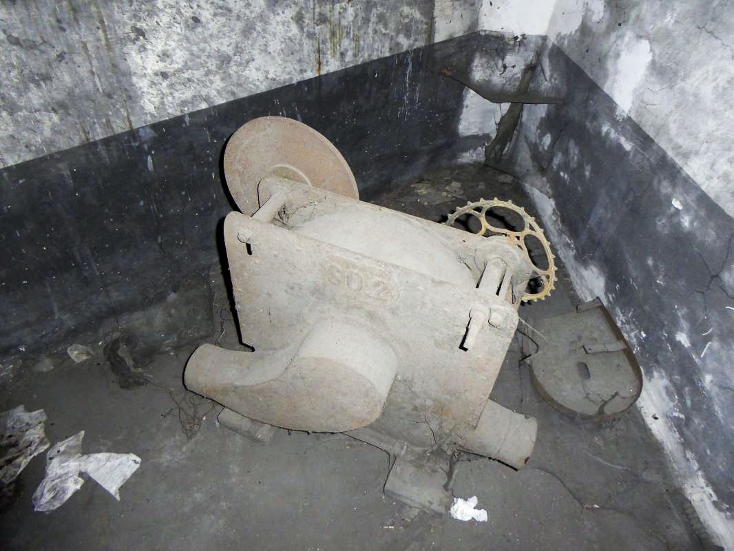 Ligne Maginot - BRAUS SUD (TUNNEL DE ) - (Blockhaus pour arme infanterie) - Ventilateur à pédalier