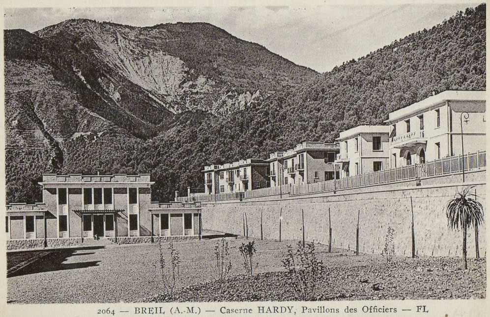 Ligne Maginot - BREIL SUR ROYA - CASERNE HARDY - (Camp de sureté) - Vue des pavillons officiers