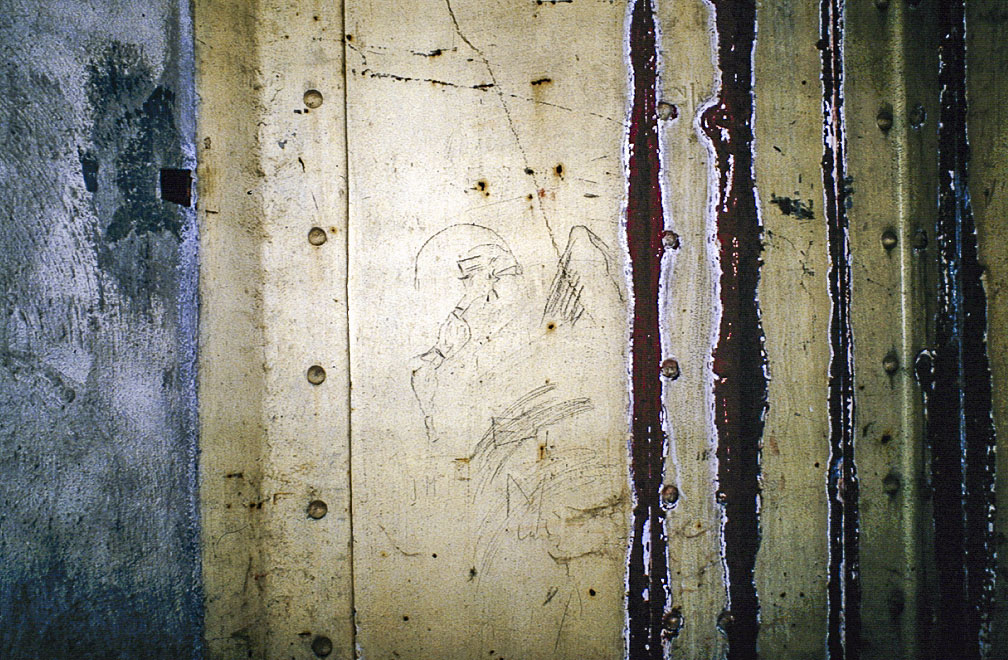 Ligne Maginot - COL DE BROUIS (CDB) - E01 - (Ouvrage d'infanterie) - Graffitis mural