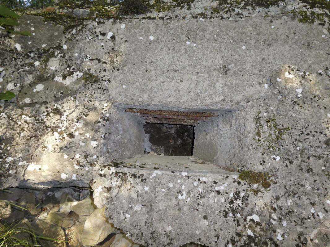 Ligne Maginot - COL DE L'ORME - (Blockhaus pour arme infanterie) - Créneau est