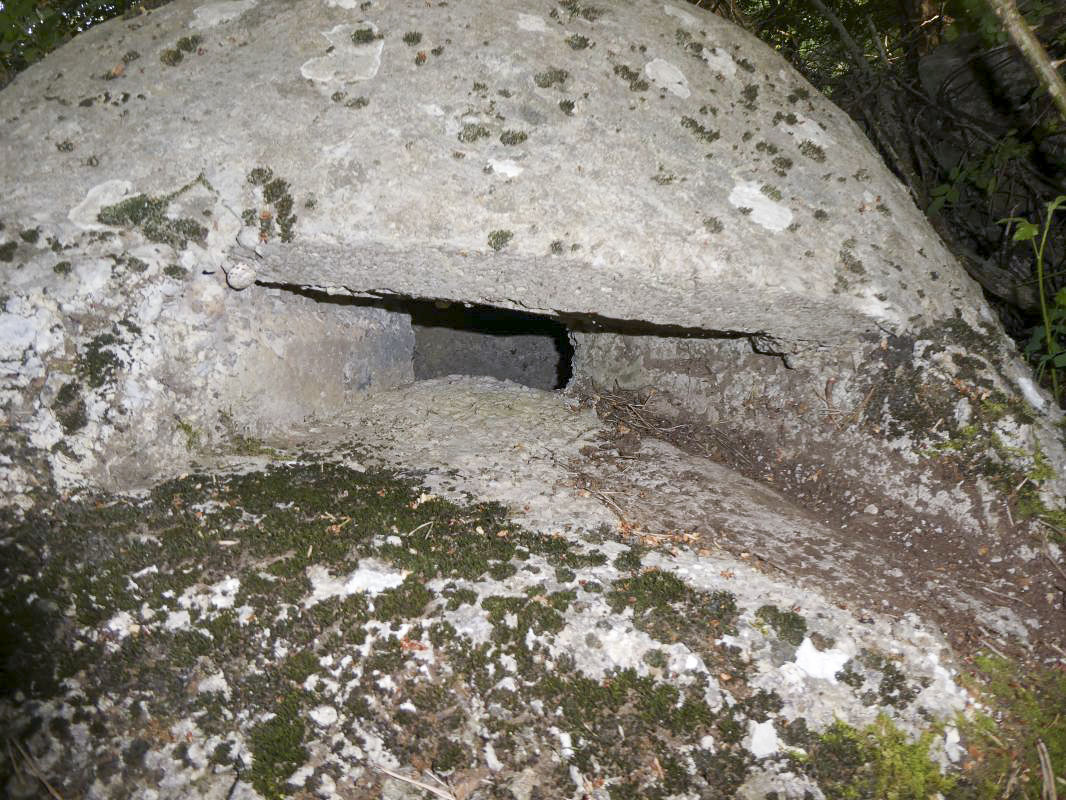 Ligne Maginot - COL DE L'ORME - (Blockhaus pour arme infanterie) - La coupole