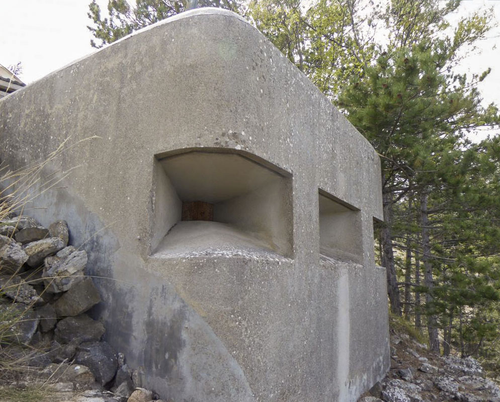 Ligne Maginot - CROIX DE COUGOULE (CC) - (Ouvrage d'infanterie) - L'observatoire rajouté