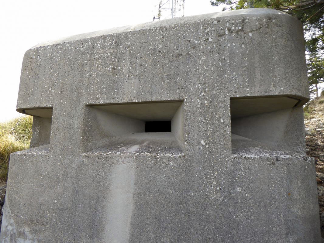Ligne Maginot - CROIX DE COUGOULE (CC) - (Ouvrage d'infanterie) - L'observatoire rajouté