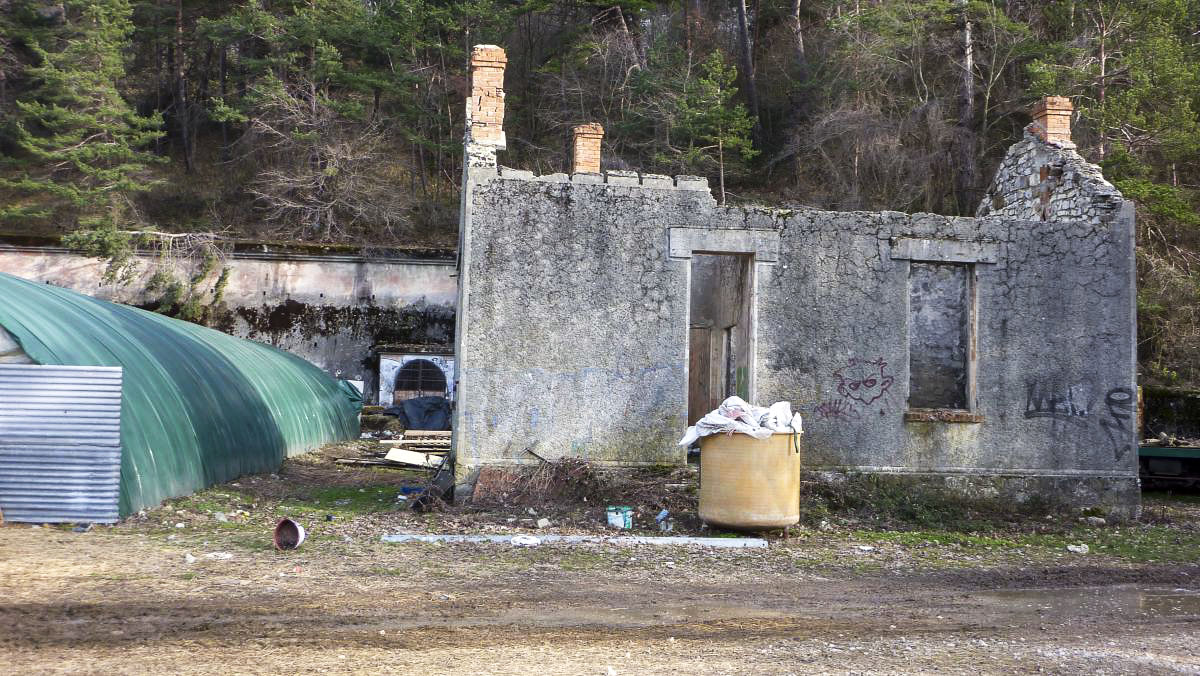 Ligne Maginot - FARGUET - (Dépôt de Munitions) - Le poste de garde