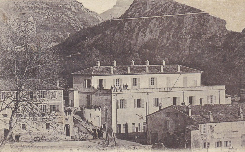 Ligne Maginot - GIANDOLA - (Casernement) - Carte postale