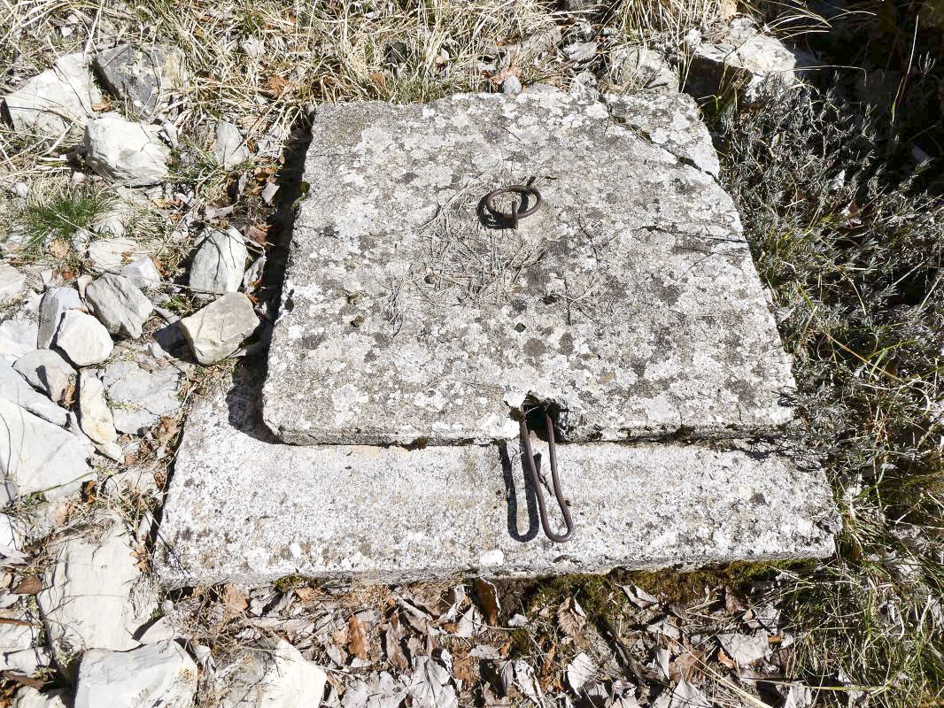 Ligne Maginot - MONTE GROSSO (Source Captée) (Divers) - Le local des vannes
