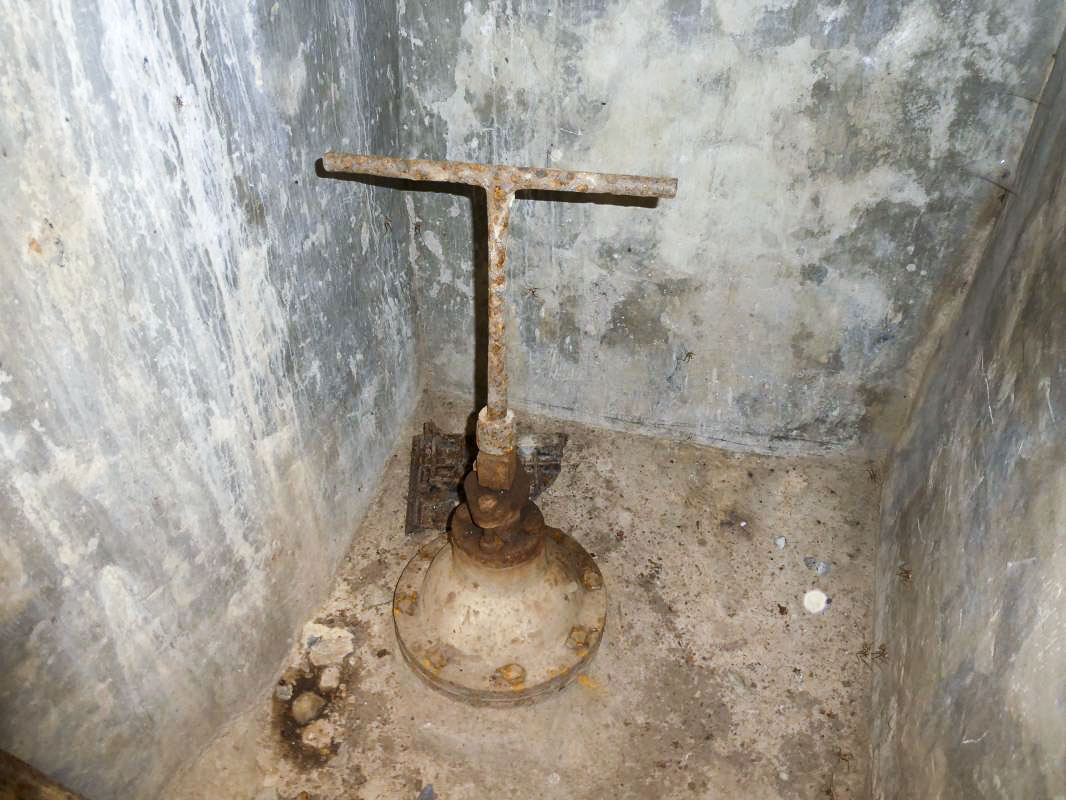 Ligne Maginot - MONTE GROSSO (Source Captée) (Divers) - Le local des vannes