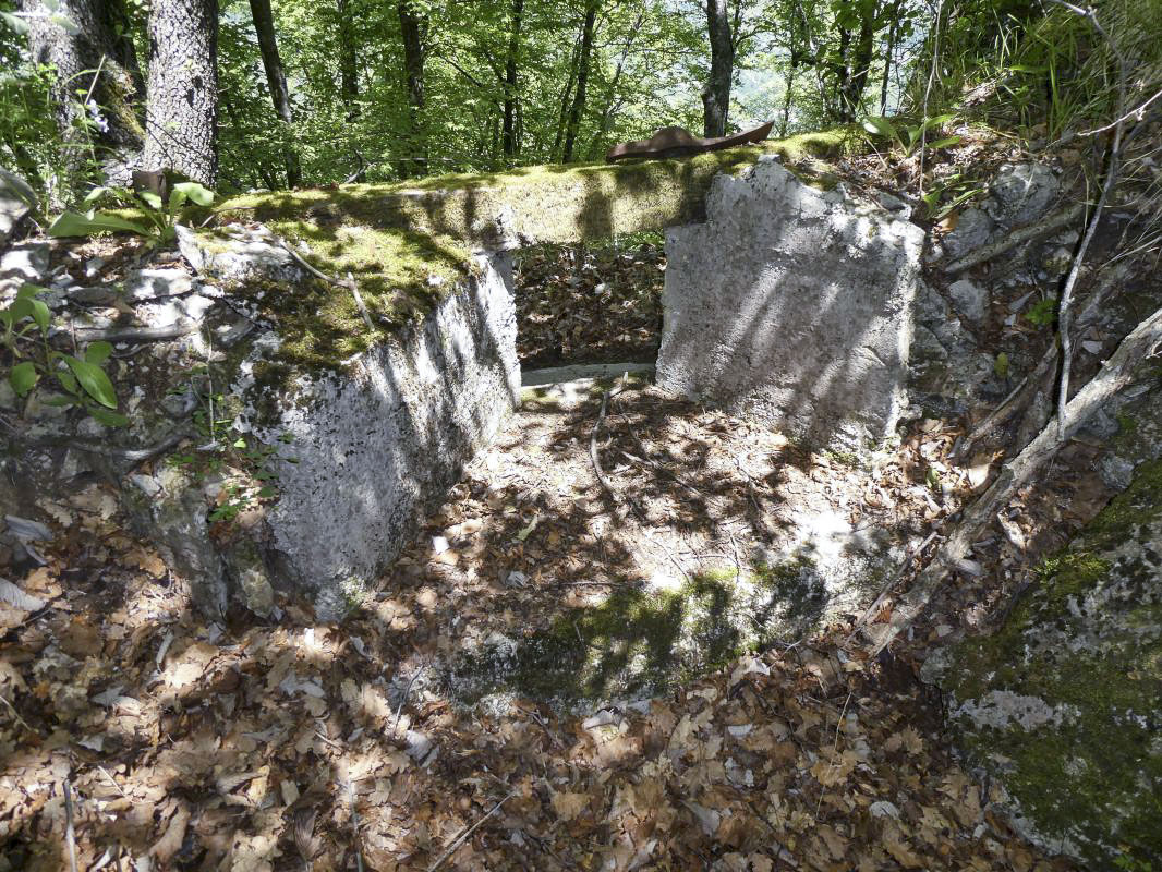 Ligne Maginot - AVELLAN NORD 4 - (Cuve pour arme d'infanterie) - 