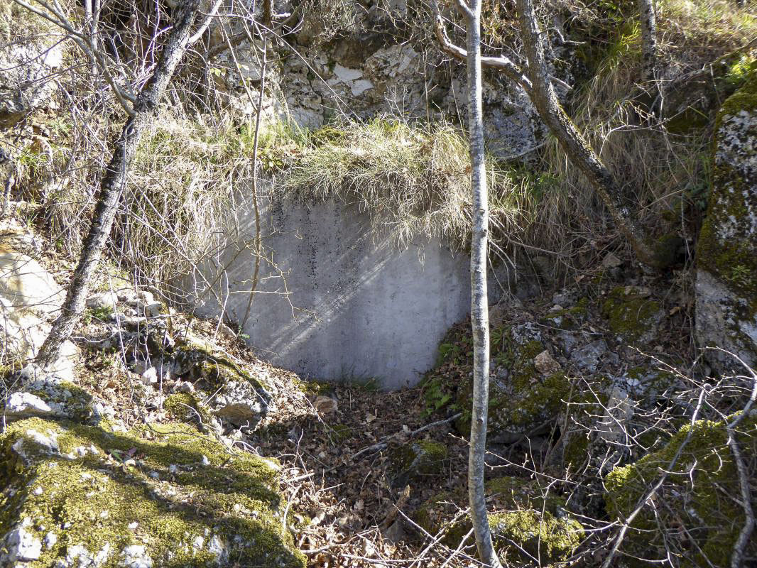 Ligne Maginot - AVELLAN NORD 5 - (Casernement) - Le fond de l'abri
