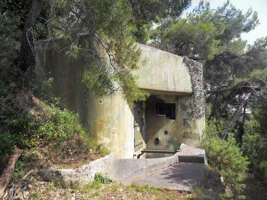 Ligne Maginot - CROUPE DU RESERVOIR - (Abri actif) - Bloc 1
Entrée