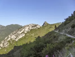 Ligne Maginot - LA PENA (PE) - (Ouvrage d'infanterie) - Le Rocher de la Penna