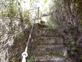 Ligne Maginot - LA PENA (PE) - (Ouvrage d'infanterie) - Vers le blockhaus 1 bis