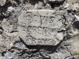 Ligne Maginot - LA PENA (PE) - (Ouvrage d'infanterie) - Cuve pour mortier ou tromblon VB