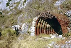 Ligne Maginot - LA PENA (PE) - (Ouvrage d'infanterie) - Un des abris alpins sur les dessus