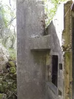 Ligne Maginot - LA PENA (PE) - (Ouvrage d'infanterie) - Arrière du casernement