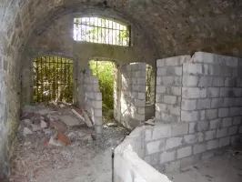 Ligne Maginot - LA TURBIE (SOUS-SECTEUR CORNICHES - 58° DBAF) - (PC de Sous-Secteur) - Le PC en construction