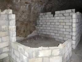 Ligne Maginot - LA TURBIE (SOUS-SECTEUR CORNICHES - 58° DBAF) - (PC de Sous-Secteur) - Le PC en construction