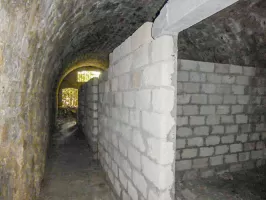 Ligne Maginot - LA TURBIE (SOUS-SECTEUR CORNICHES - 58° DBAF) - (PC de Sous-Secteur) - Le PC en construction