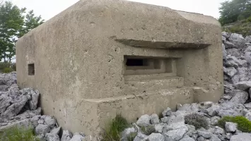 Ligne Maginot - MADONE DE GORBIO CENTRE - (Blockhaus pour arme infanterie) - 