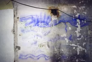 Ligne Maginot - MONT CHAUVE D'ASPREMONT - (Central téléphonique isolé) - Fresques intérieures