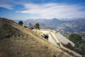 Ligne Maginot - MONT CHAUVE D'ASPREMONT - (Central téléphonique isolé) - Vue du sommet du fort