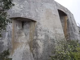 Ligne Maginot - MONT CHAUVE D'ASPREMONT - (Central téléphonique isolé) - Caponnière renforcée ouest