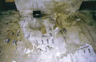 Ligne Maginot - MONT CHAUVE D'ASPREMONT - (Central téléphonique isolé) - Fresques / dessins