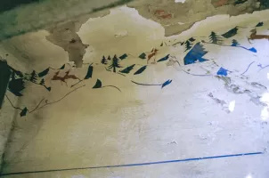 Ligne Maginot - MONT CHAUVE D'ASPREMONT - (Central téléphonique isolé) - Fresques / dessins